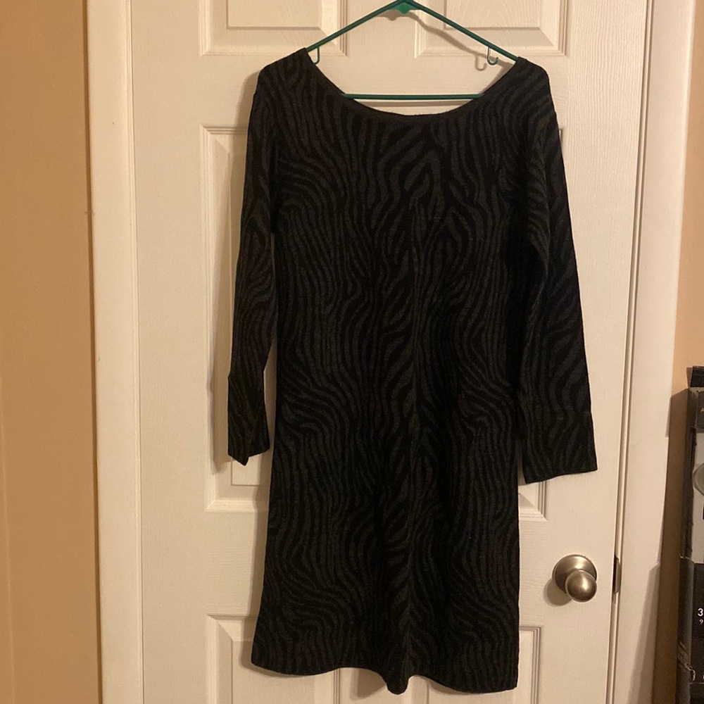 Brand new dress, size Large color is Zebra made in Italy